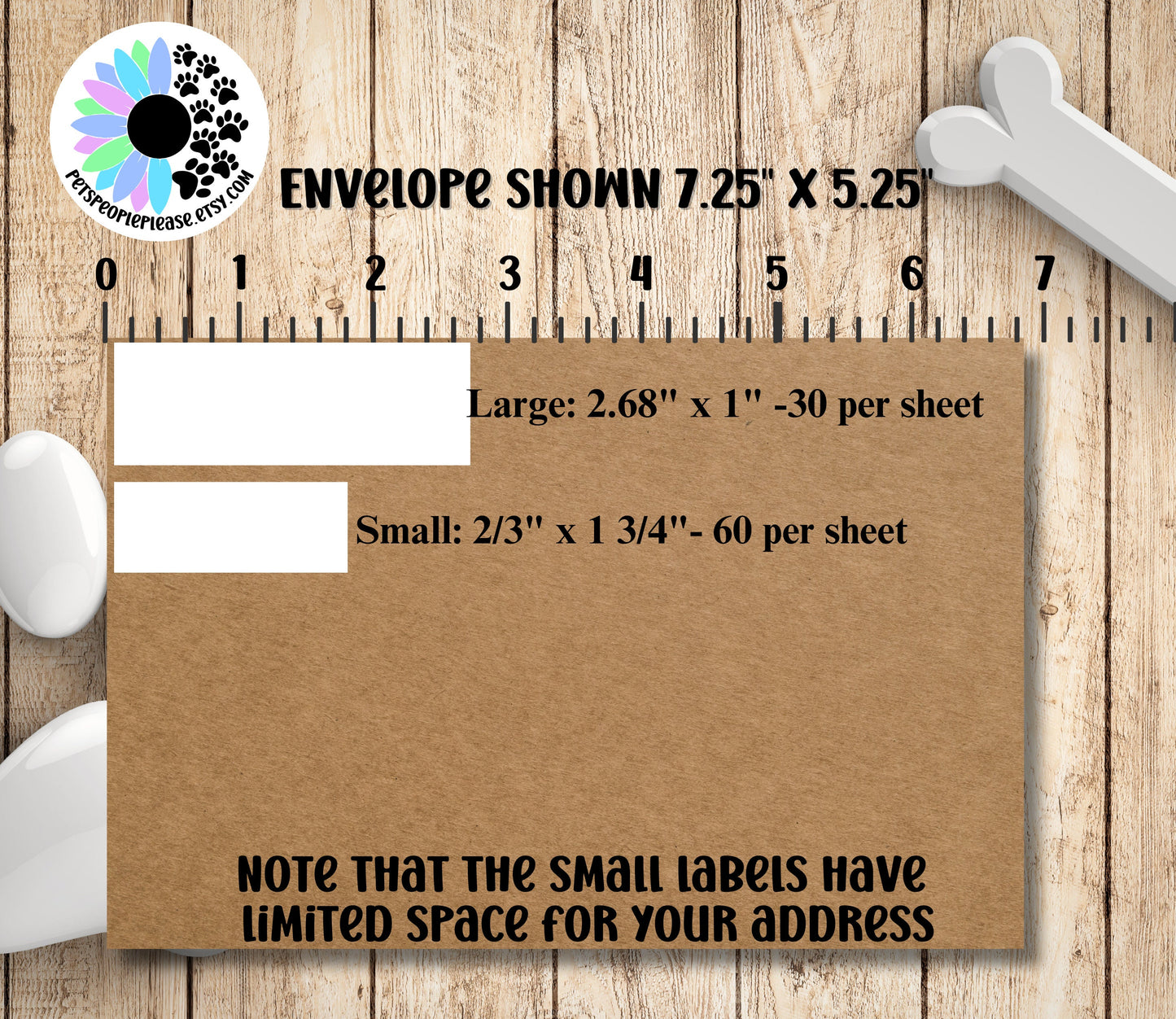 Cute Pug Return Address Labels with FREE Envelope Seal Dog Stickers. The perfect gift for the Pug mom - The Pawprint Paperie