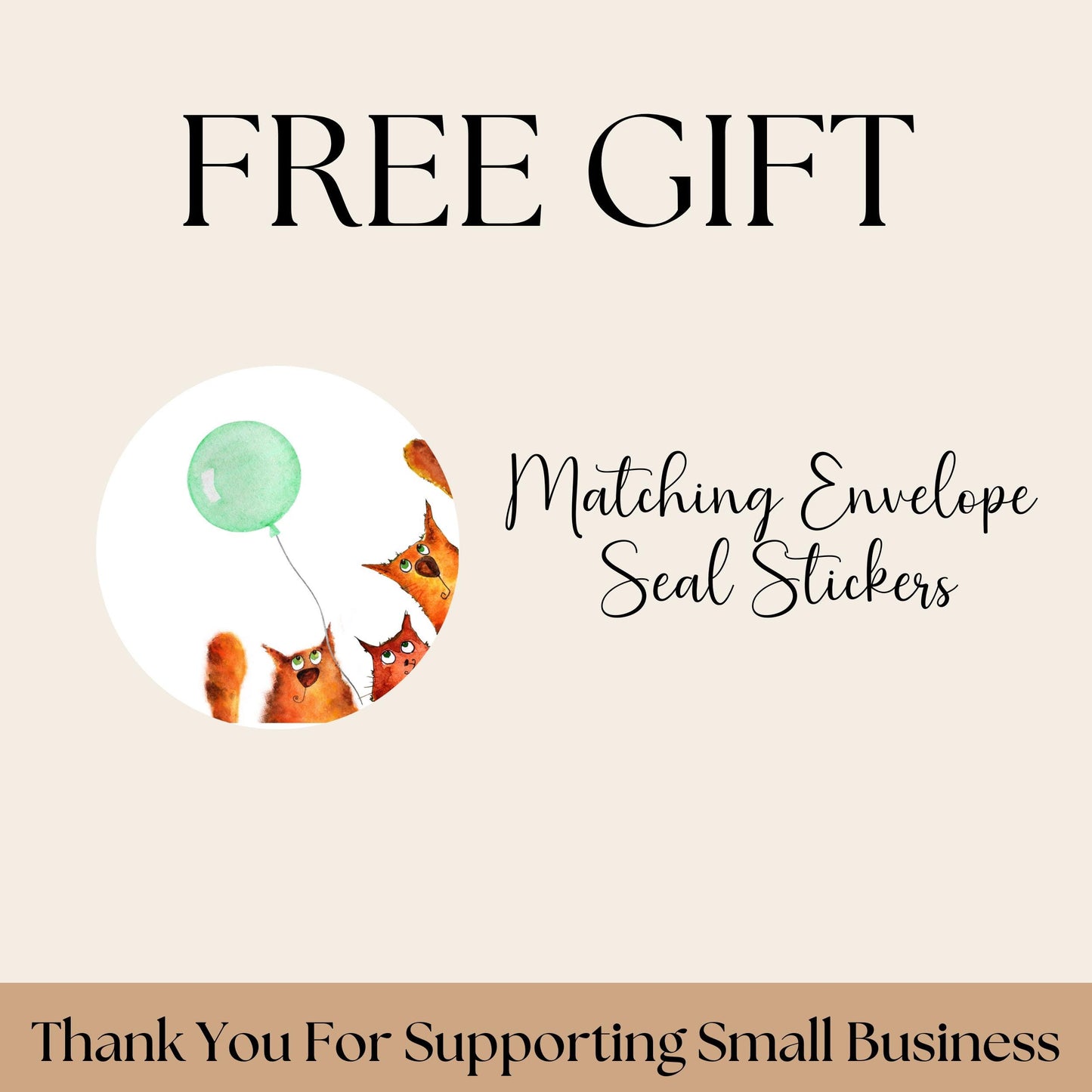 Funny Cat Return Address Label Stickers, Peel and Stick Mailing Label - FREE Envelope Seal Letter Stickers, Personalized gift for cat lovers - The Pawprint Paperie