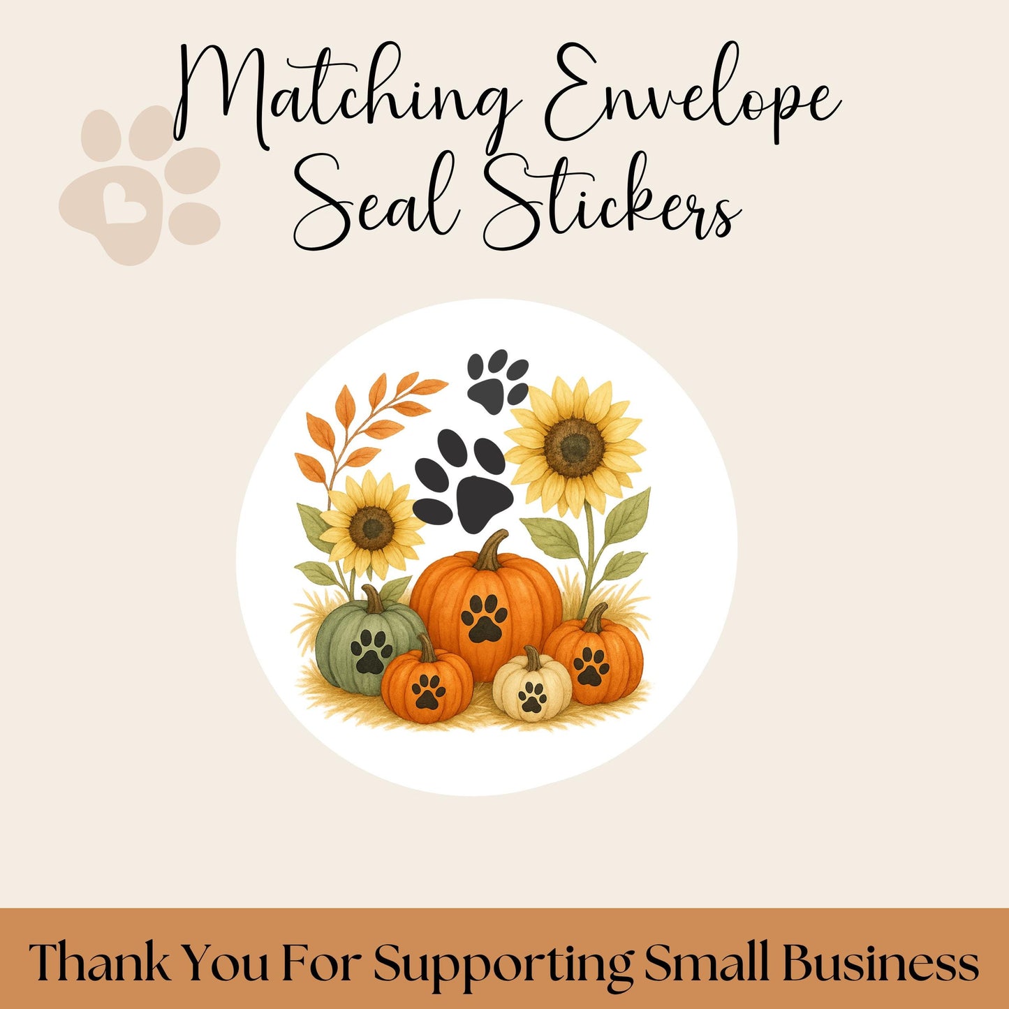 Fall Dog Address Labels: Pumpkins & Breeds, FREE Envelope Seals - The Pawprint Paperie