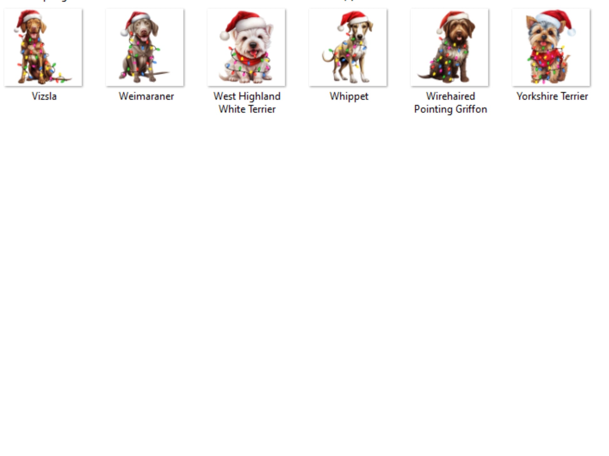 Christmas Dog Address Labels – Pets in Santa Hats & Holiday Lights – FREE Santa Paws Envelope Seal Stickers - The Pawprint Paperie