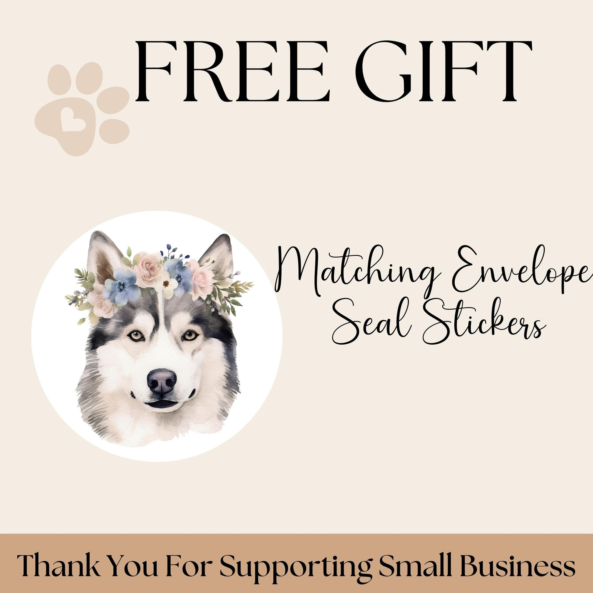 Custom Dog Address Labels FREE Matching Stickers, Personalized Breed & Font. Frenchie, Lab, Pug, Husky, Boston, Golden, Schnauzer, Yorkie - The Pawprint Paperie