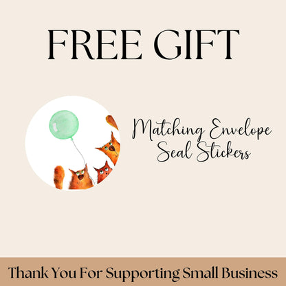 Funny Cat Return Address Label Stickers, Peel and Stick Mailing Label - FREE Envelope Seal Letter Stickers, Personalized gift for cat lovers - The Pawprint Paperie