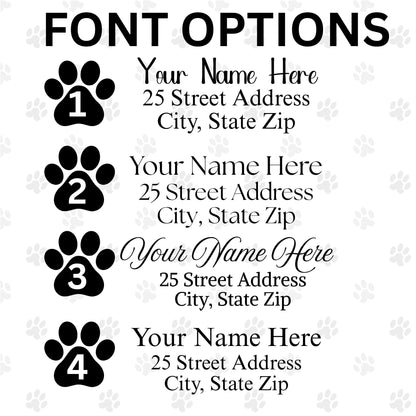 Cherry Blossom Return Address Labels, FREE Envelope Seal Stickers, Custom Pink Labels, Floral Happy Mail sheet, Snail Mail Gift, Pen Pal - The Pawprint Paperie