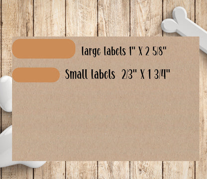 Bichon Frise Return Address Labels: Custom Dog Mom Stickers - The Pawprint Paperie