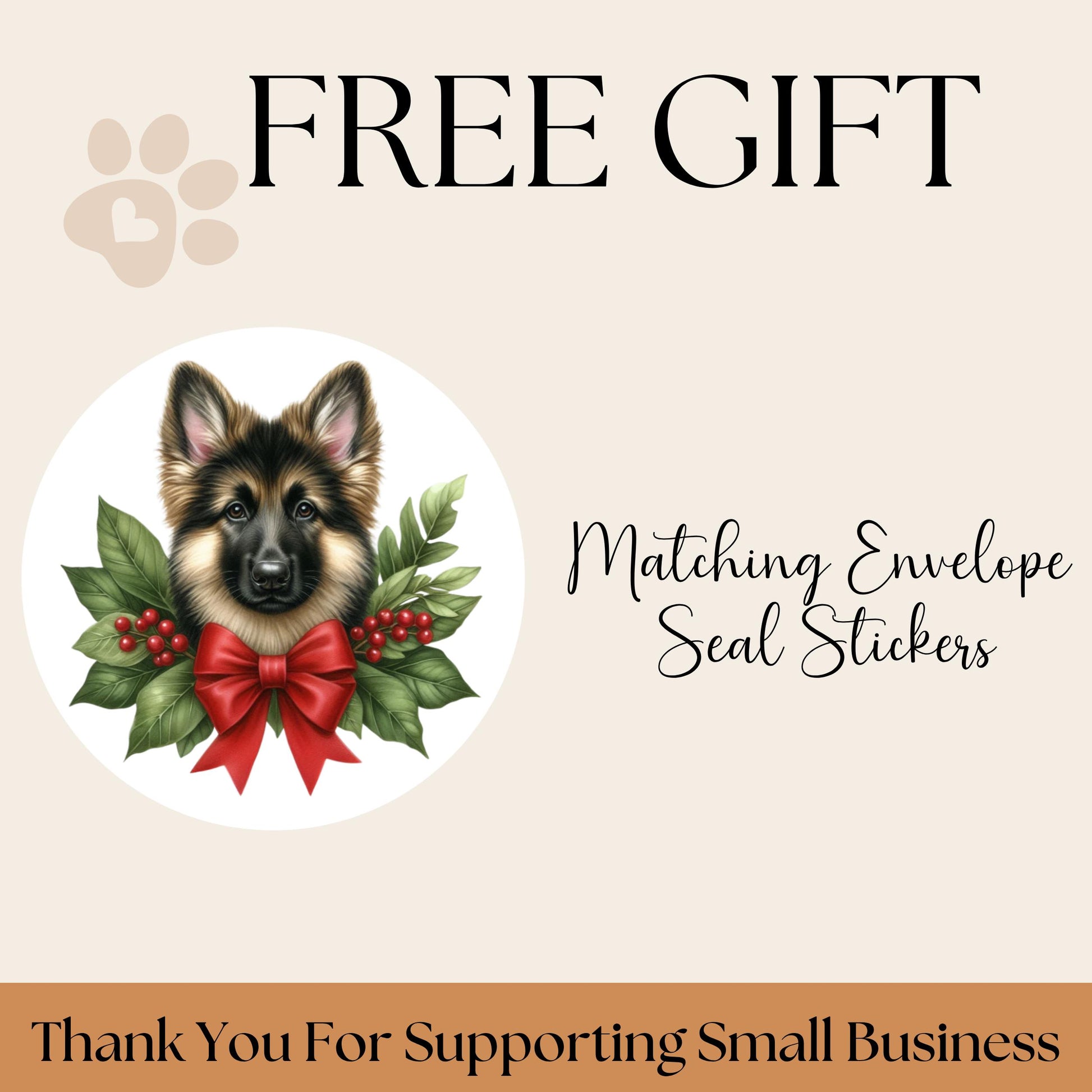 Christmas Gnome Address Labels with FREE Envelope Seals: Personalized Holiday Stickers - The Pawprint Paperie